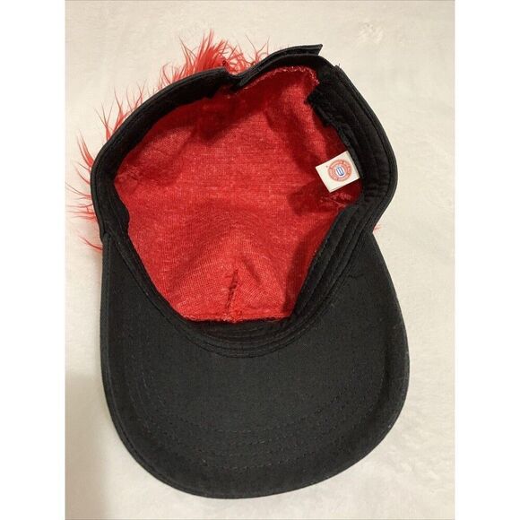 Nebraska Cornhuskers Cap Spiky Hair Adults One Size Orange Red Hat - Picture 2 of 8